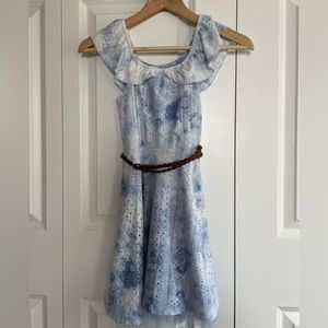 Knitworks light blue dress size 8